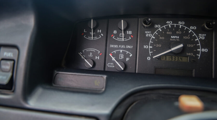 1996 Ford F350 gauges